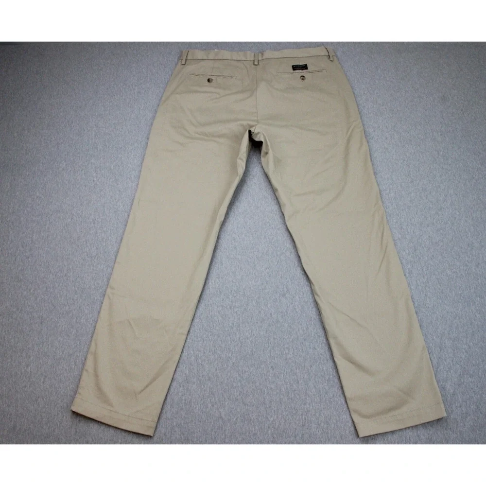 Banana Republic Pants Mens 36 x‎ 32 Beige Chino Slim Flat Front